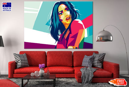Fashion Woman in Style Illustration Print 100% Australian Made