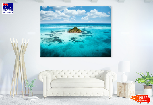 Island & Sea Sky Scenery View Photograph Print 100% Australian Made