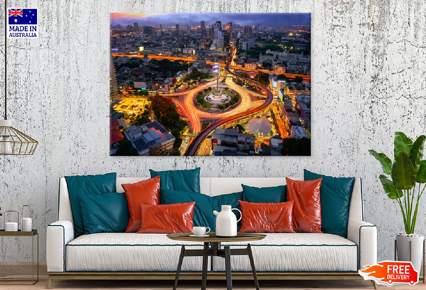 Victory Monument Bangkok City Photograph Print 100% Australian Made