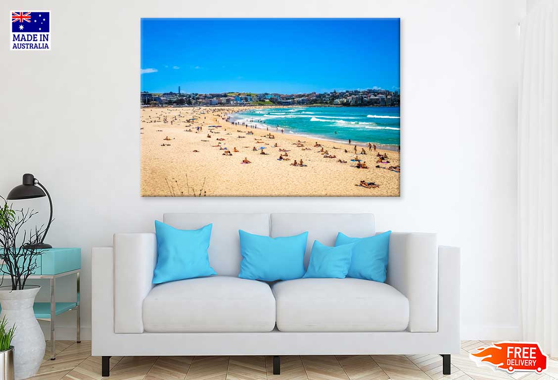 Bondi Beach View in Sydney Australia Print 100% Australian Made