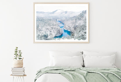 Fukushima Snow Scenery View Photograph Home Decor Premium Quality Poster Print Choose Your Sizes