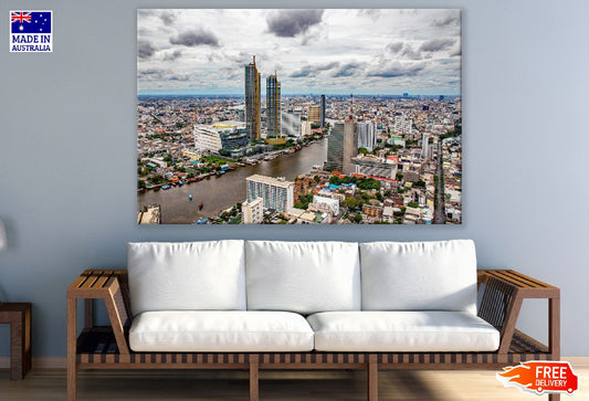 Bangkok Cityscape Photograph Thailand Print 100% Australian Made