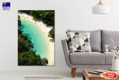 Koh Hong Island Walkway Aerial View Photograph Print 100% Australian Made