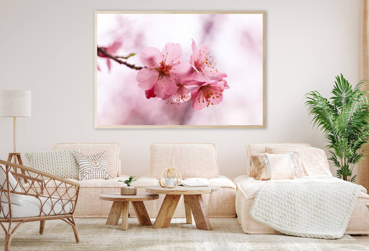 Blossom Flowers On Tree Home Decor Premium Quality Poster Print Choose Your Sizes