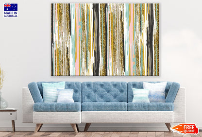 Colorful Lines Abstract Design Print 100% Australian Made
