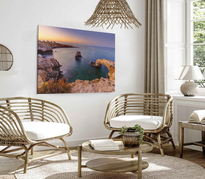 Bella Home Lovers Bridge at Sunrise in Cyprus Print Canvas Ready to hang
