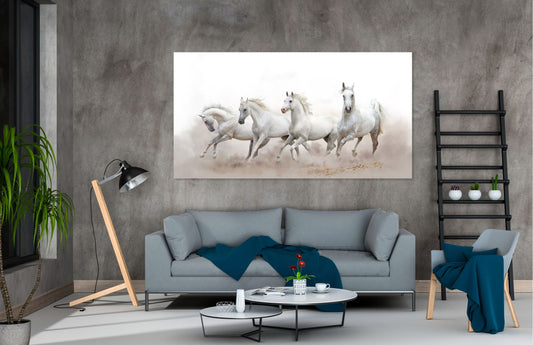 Running Horses Print 100% Australian Made