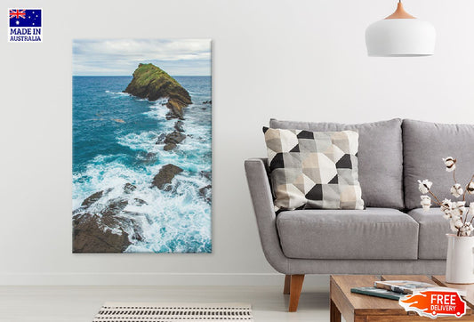 Rock in the Sea Sao Miguel Island View Photograph Print 100% Australian Made