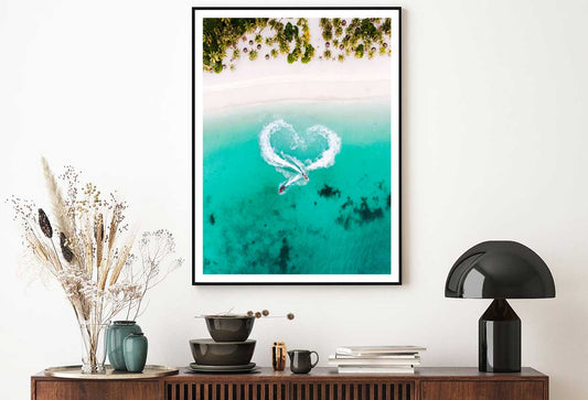 Zanzibar Island Beach Aerial View Photograph Home Decor Premium Quality Poster Print Choose Your Sizes