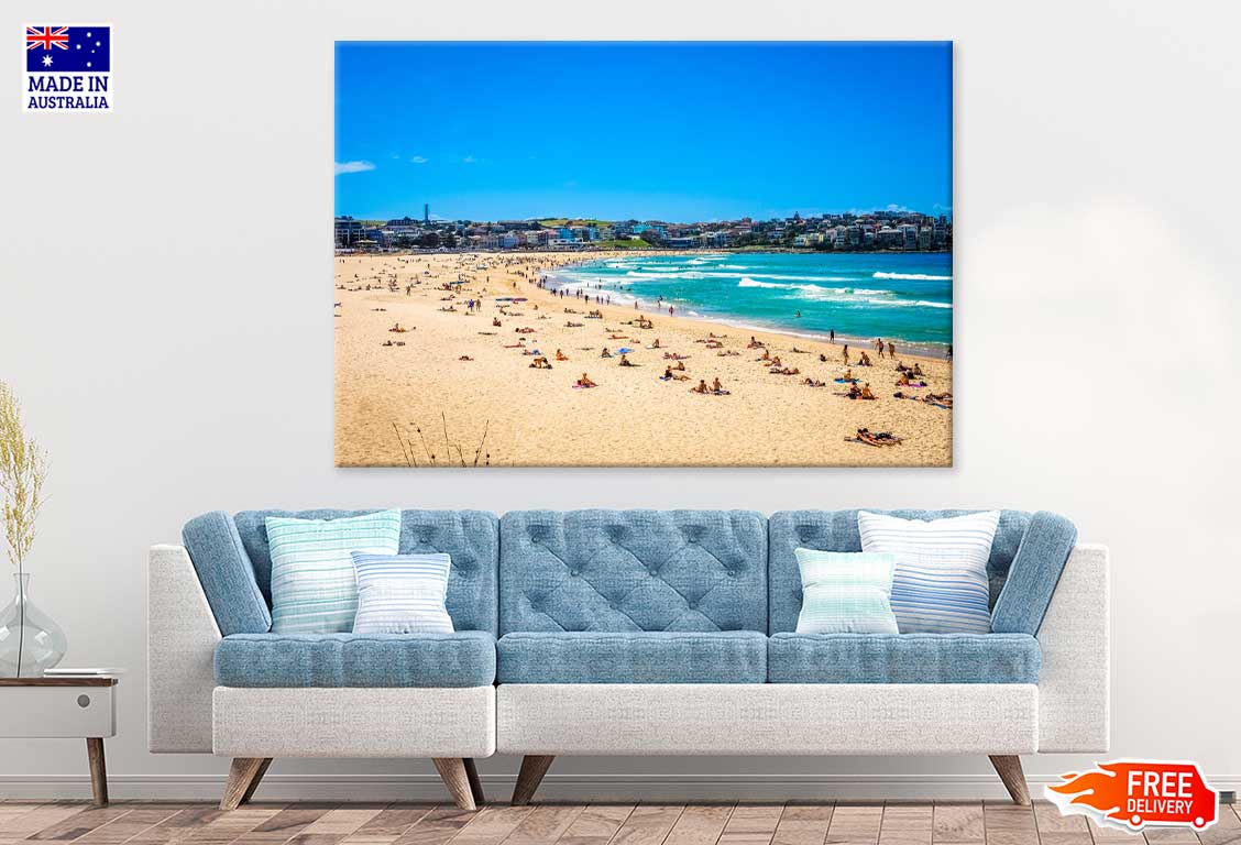 Bondi Beach View in Sydney Australia Print 100% Australian Made