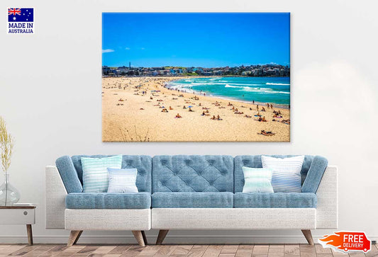Bondi Beach View in Sydney Australia Print 100% Australian Made
