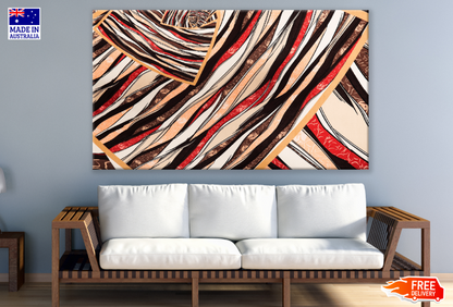 Colorful Abstract Design Print 100% Australian Made