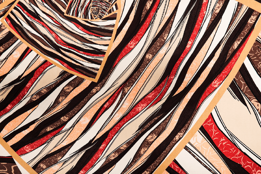 Colorful Abstract Design Print 100% Australian Made