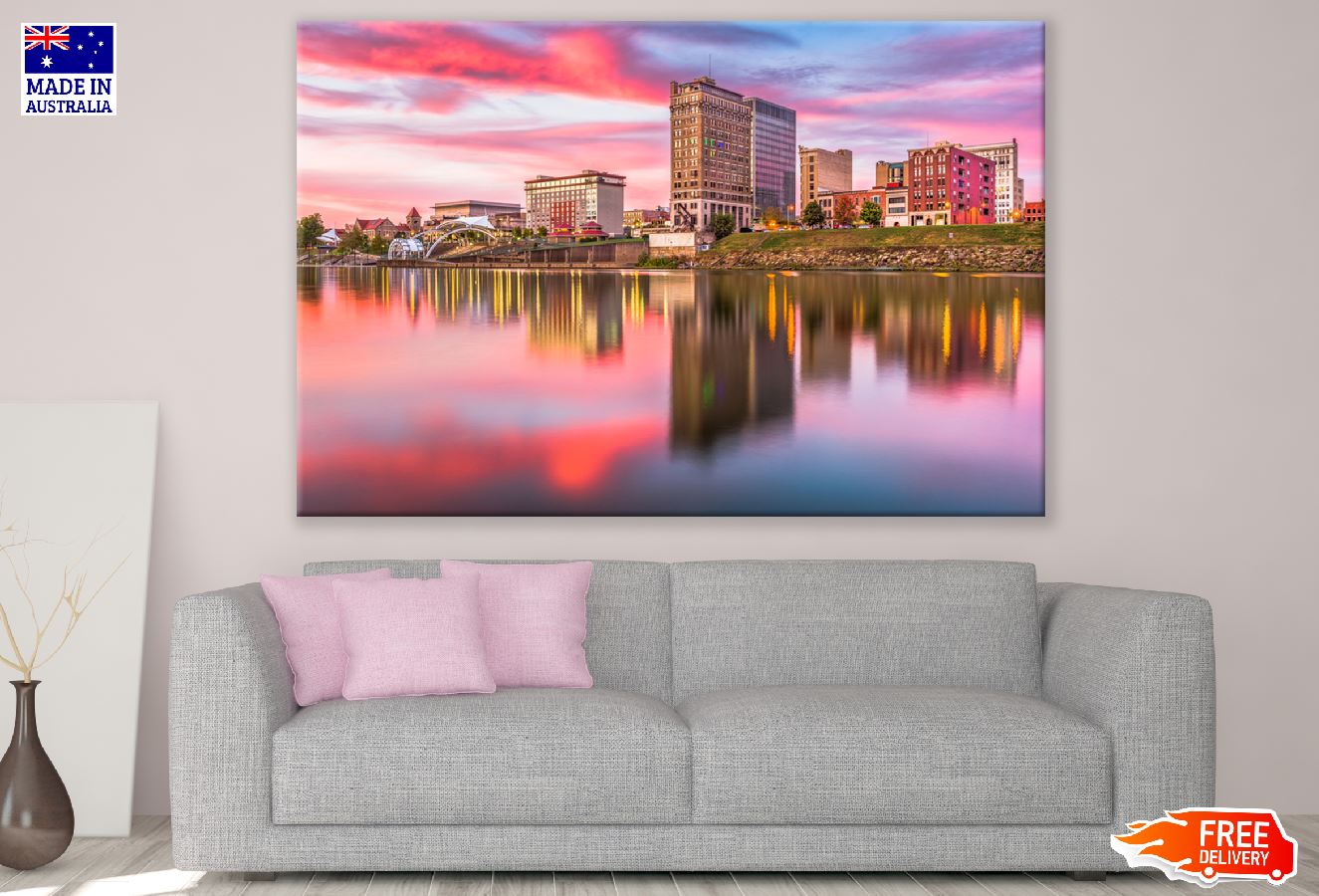 Charleston, West Virginia, USA Photograph Print 100% Australian Made