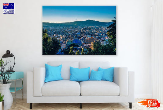 Wealthiest City in Spain, Barcelona View Photograph Print 100% Australian Made