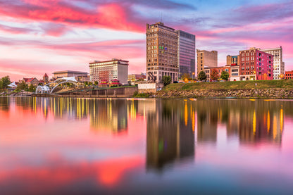 Charleston, West Virginia, USA Photograph Print 100% Australian Made