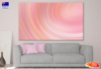 Pink Abstract Design Print 100% Australian Made