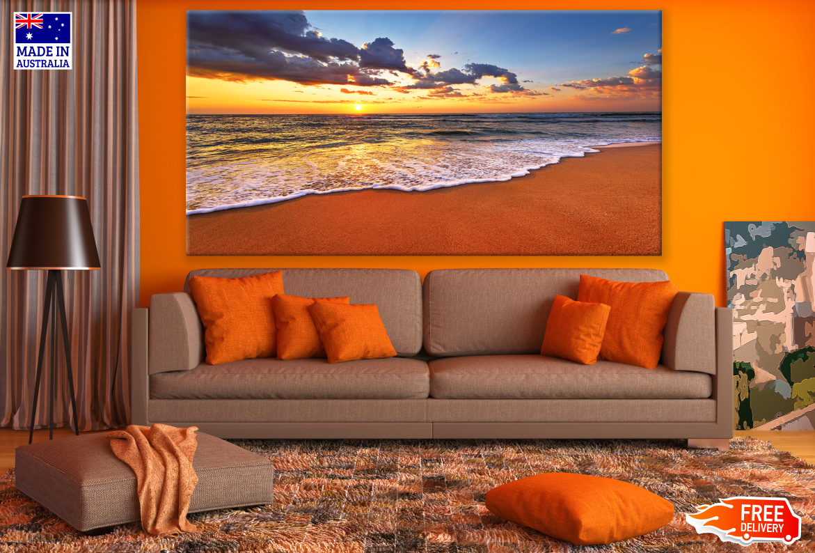 Beach Sunset Photograph Print 100% Australian Made