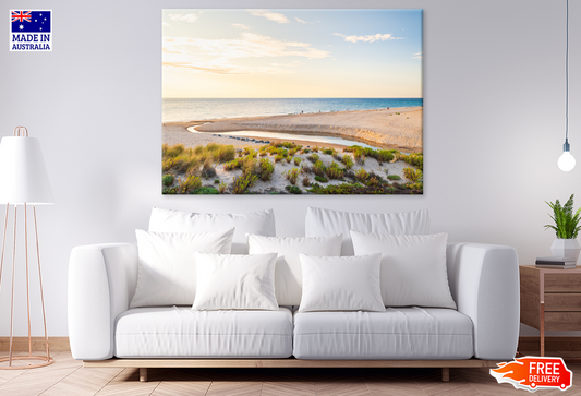 Sea Sunset Scenery Sky Photograph View Print 100% Australian Made