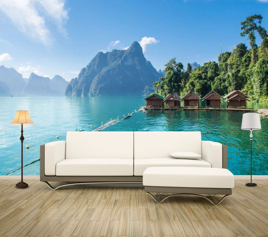 Wallpaper Murals Peel and Stick Removable Beach & Resort View High Quality