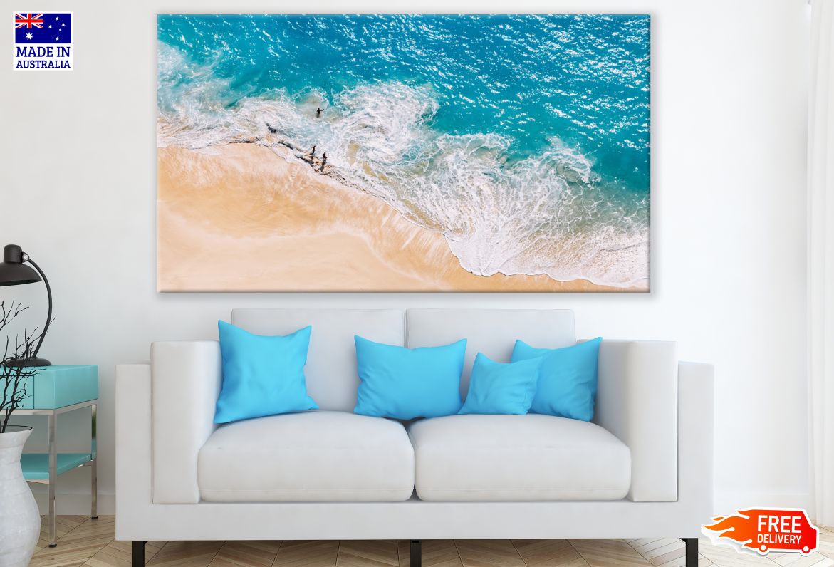 Stunning Blue Beach Photograph Print 100% Australian Made