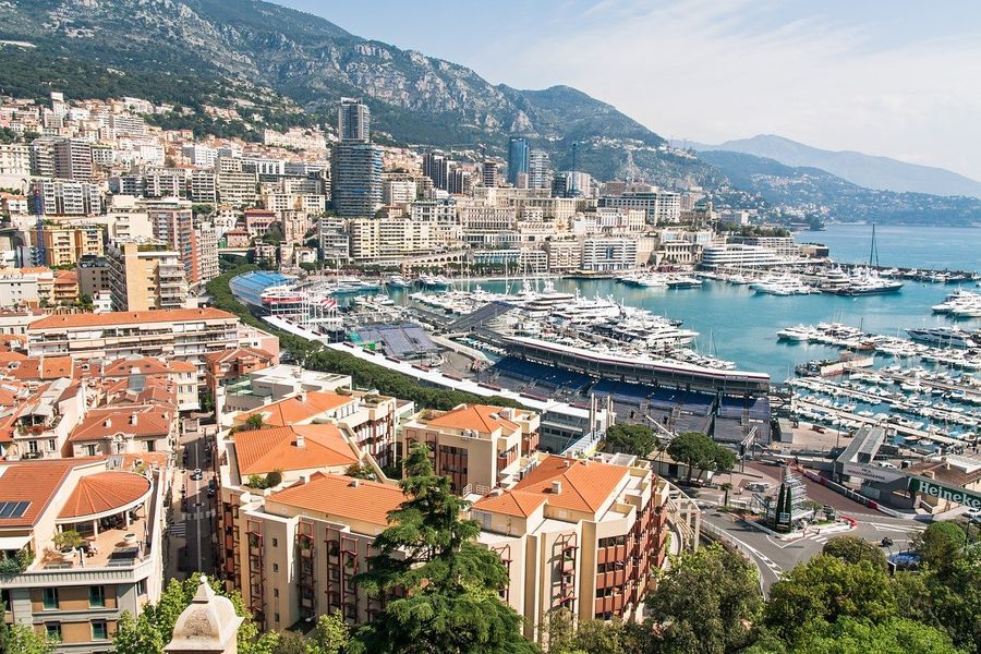 Monte Carlo City View Photograph Monaco Print 100% Australian Made