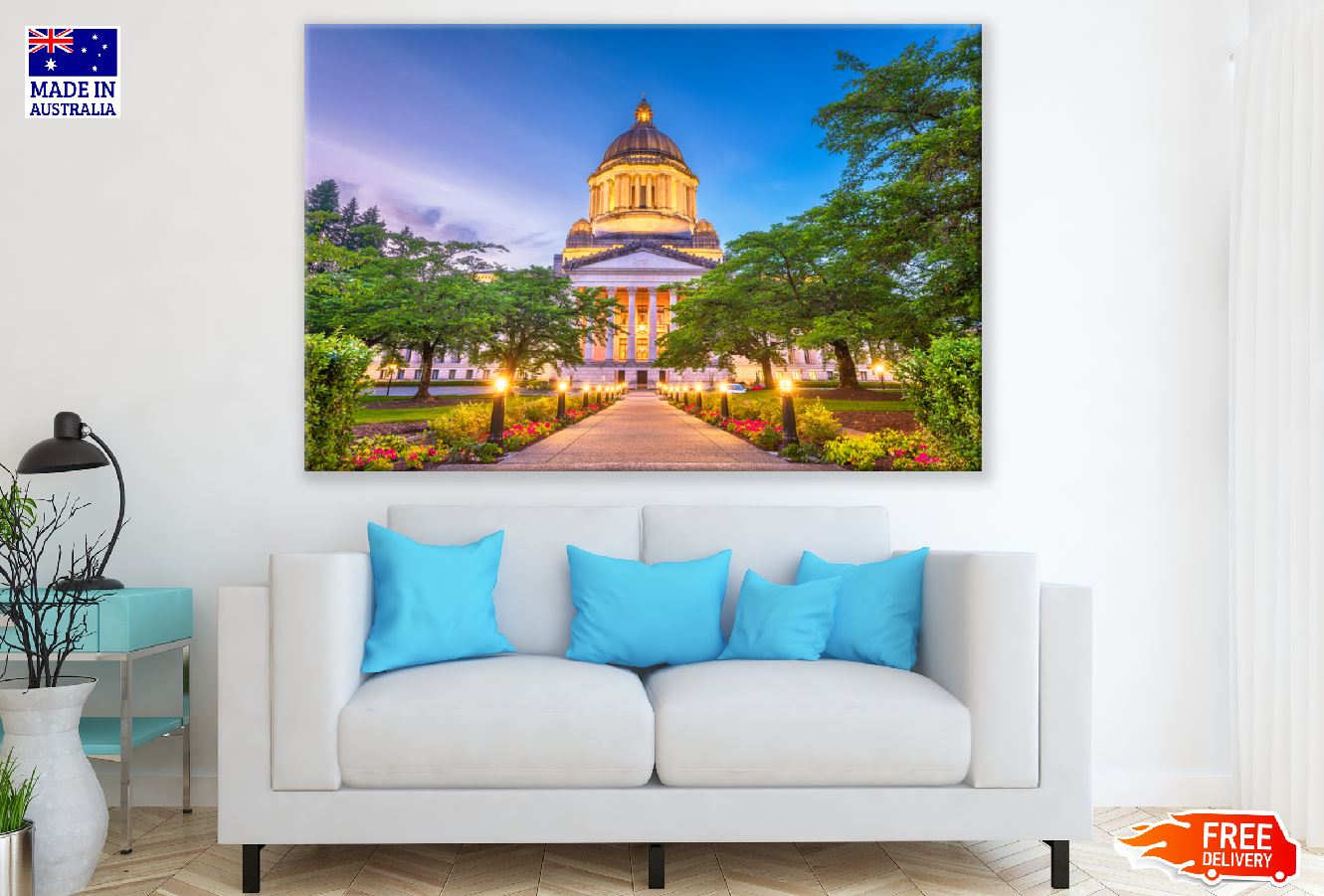 Olympia Capitol Building, Washington, USA Photograph Print 100% Australian Made