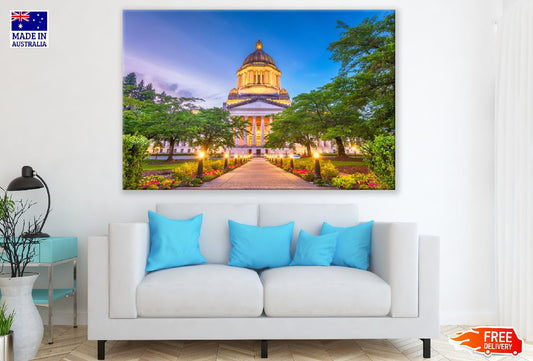 Olympia Capitol Building, Washington, USA Photograph Print 100% Australian Made