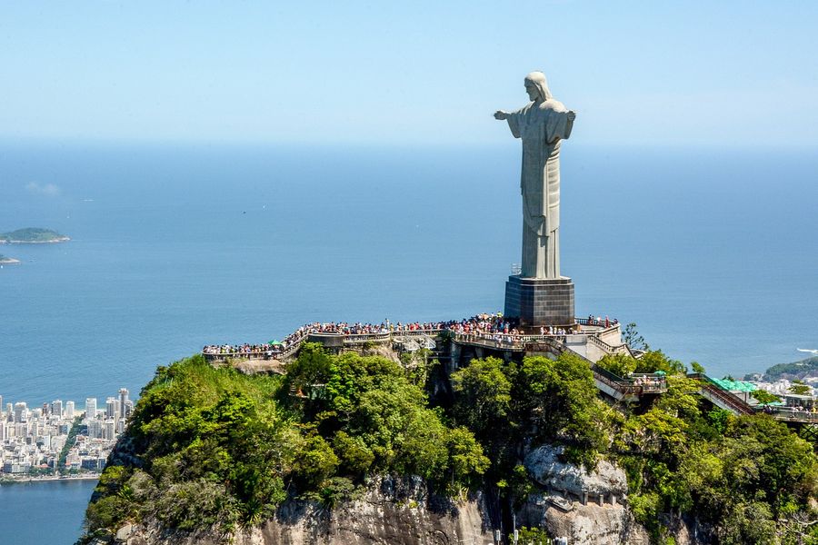 Cristo Redentor Statue Rio de Janerio Brazil Print 100% Australian Made