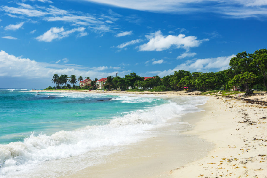 Sandy Raisins Clairs Beach View Photograph Home Decor Premium Quality Poster Print Choose Your Sizes