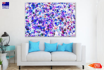 Colorful Stars Abstract Design Print 100% Australian Made