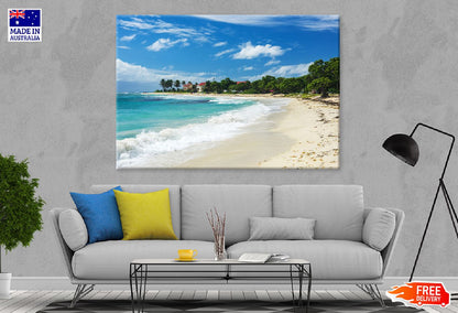 Sandy Raisins Clairs Beach View Photograph Print 100% Australian Made