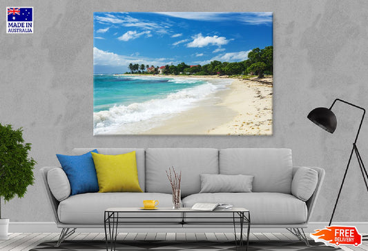 Sandy Raisins Clairs Beach View Photograph Print 100% Australian Made