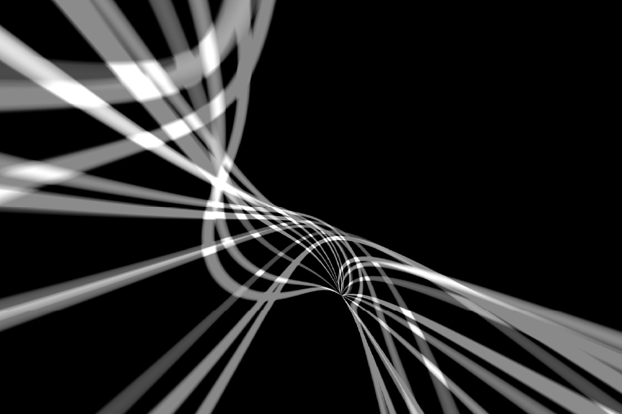 B&W Abstract Design Print 100% Australian Made