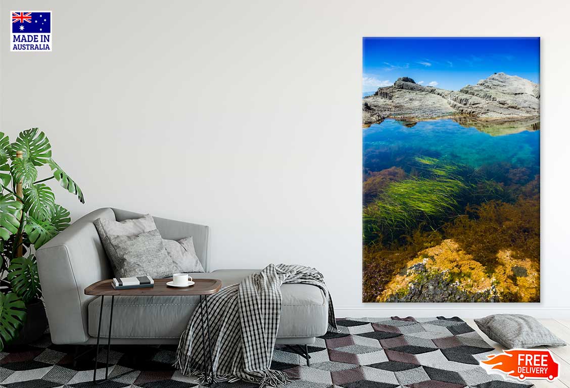 Cape Stolbchaty Kunashir Island Scenery View Print 100% Australian Made