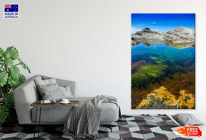 Cape Stolbchaty Kunashir Island Scenery View Print 100% Australian Made