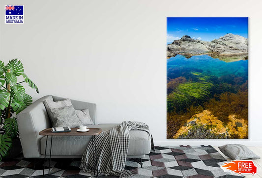 Cape Stolbchaty Kunashir Island Scenery View Print 100% Australian Made