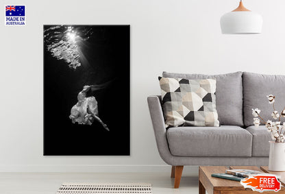 Ballet Dancer Girl in Underwater Photograph Print 100% Australian Made