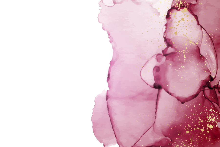 Pink & White Abstract Design Print 100% Australian Made