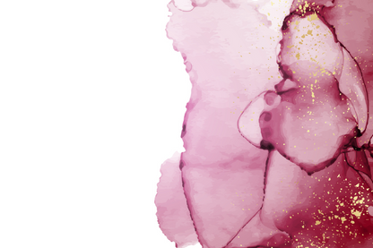Pink & White Abstract Design Print 100% Australian Made
