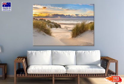 Dune near Ameland Seashore View Photograph Print 100% Australian Made