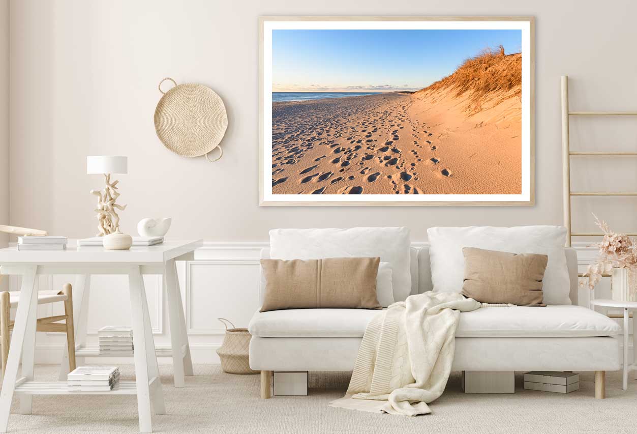 Sand Dunes at Cape Cod National Photograph Home Decor Premium Quality Poster Print Choose Your Sizes