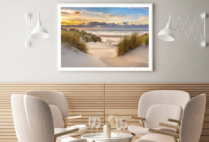 Dune near Ameland Seashore View Photograph Home Decor Premium Quality Poster Print Choose Your Sizes
