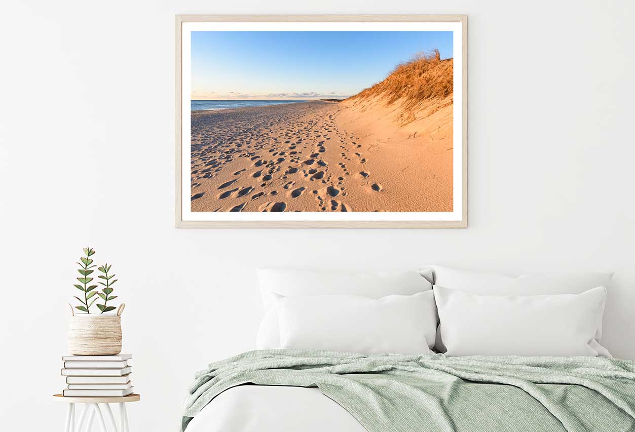 Sand Dunes at Cape Cod National Photograph Home Decor Premium Quality Poster Print Choose Your Sizes
