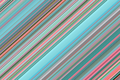 Blue Pink Digital Lines Abstract Design Print 100% Australian Made