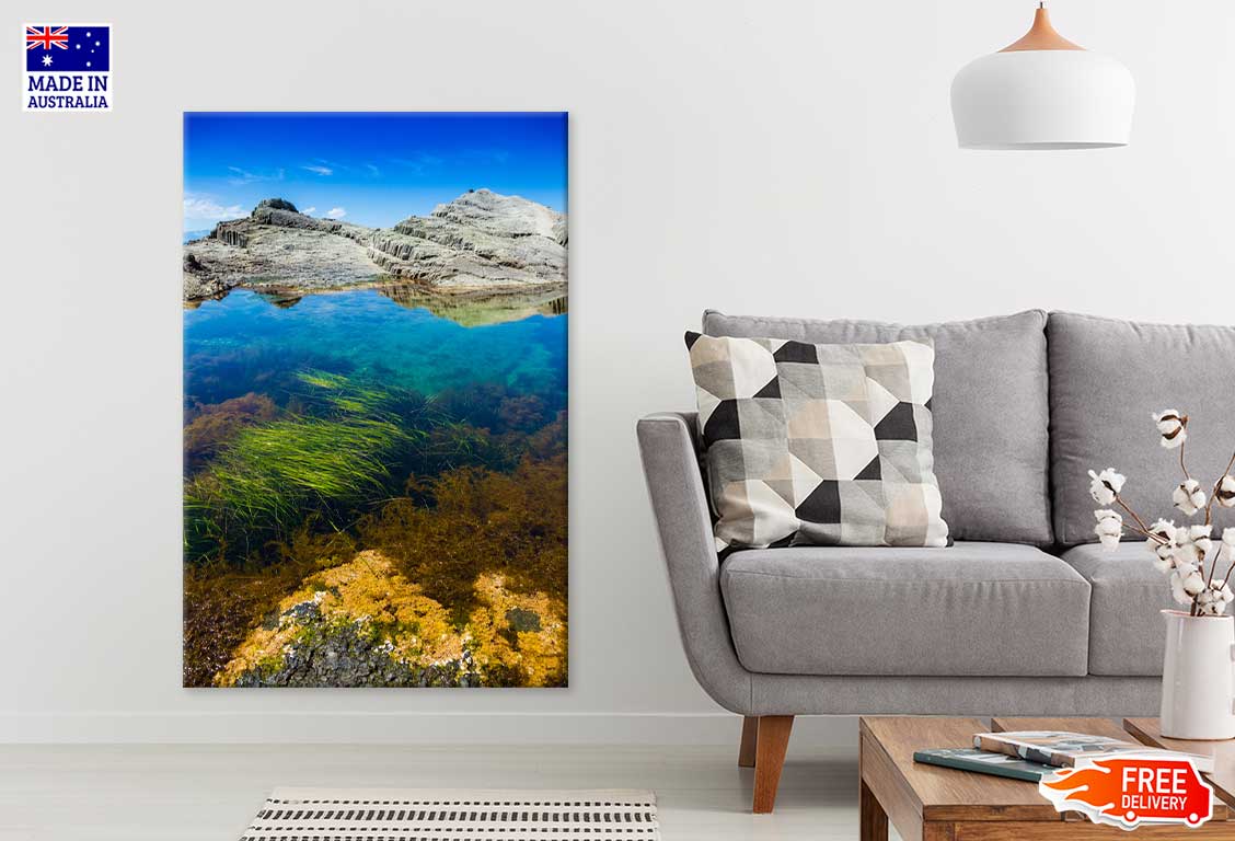 Cape Stolbchaty Kunashir Island Scenery View Print 100% Australian Made