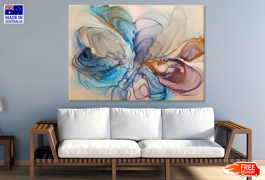 Colorful Abstract Design Print 100% Australian Made