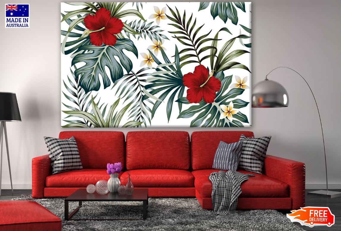 Floral Design Print 100% Australian Made