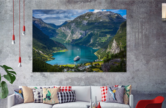 Norway breathtaking Print 100% Australian Made