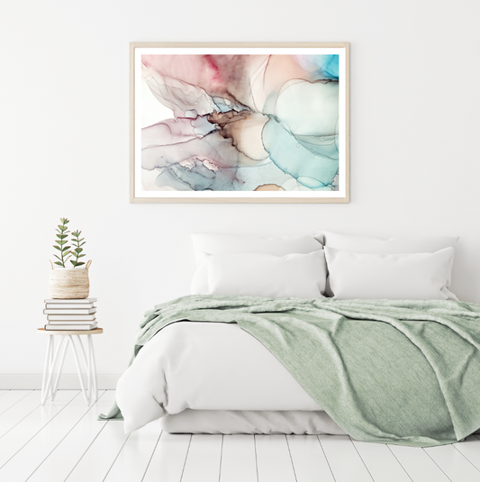 Colorful Abstract Watercolor Art Home Decor Premium Quality Poster Print Choose Your Sizes
